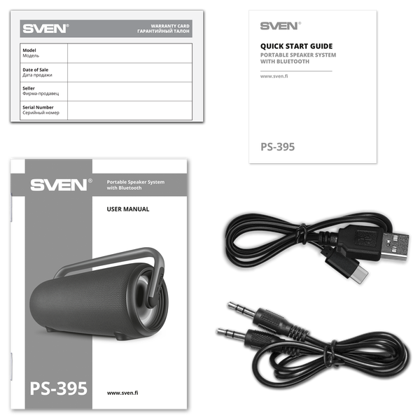 Изображение товара Портативная колонка Sven PS-395