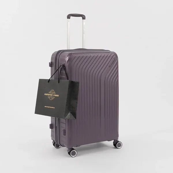 Изображение товара Чемодан на колесах Francesco Molinary 338-1160/3-28VLT (фиолетовый)