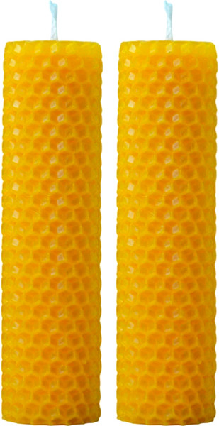 Изображение товара Набор свечей Ozarich Декоративные. С Рождеством (2шт, желтый)