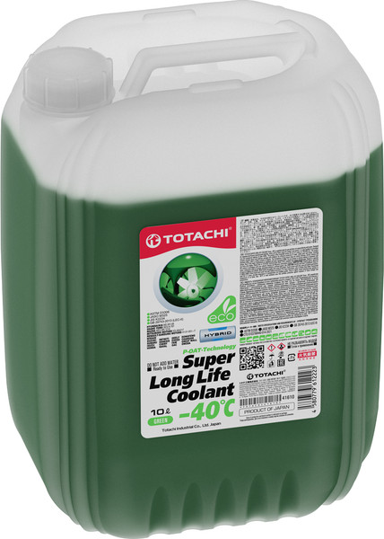 Изображение товара Антифриз Totachi Niro Super Long Life Coolant / 41610 (10л, зеленый)