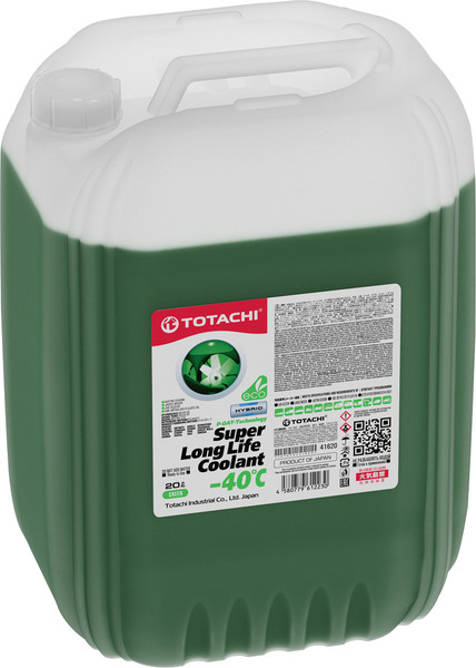 Антифриз Totachi Niro Super Long Life Coolant / 41620 (20л, зеленый) — фото 3
