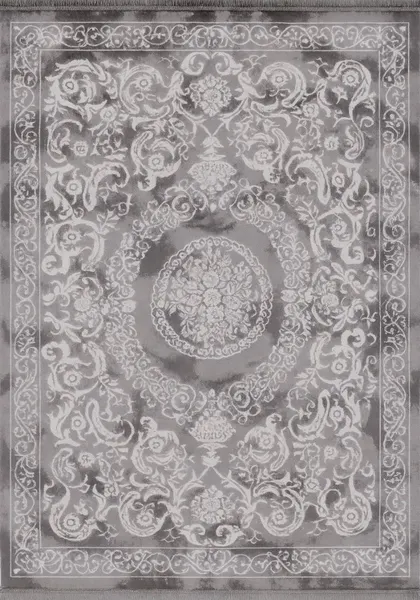 Изображение товара Ковер Radjab Carpet Амаль Прямоугольник 0916A (2x4, Grey/Cream)