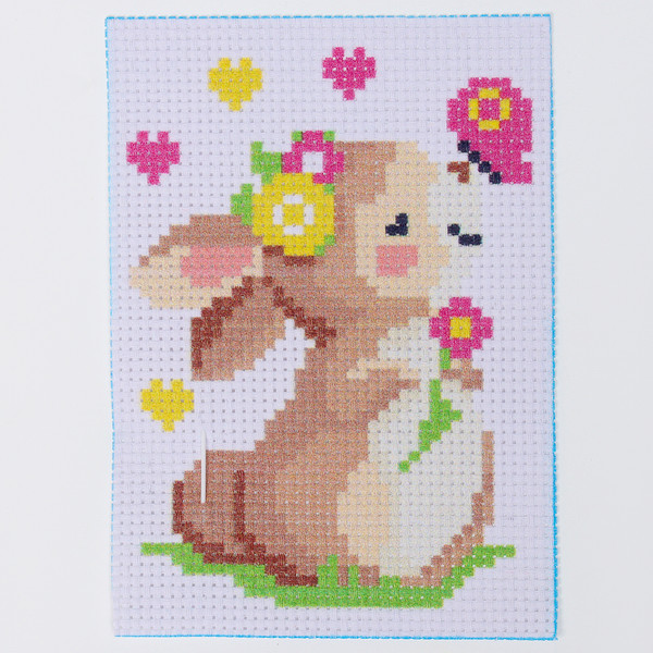 Изображение товара Набор для вышивания Школа талантов Кролик с бабочкой / 9948934