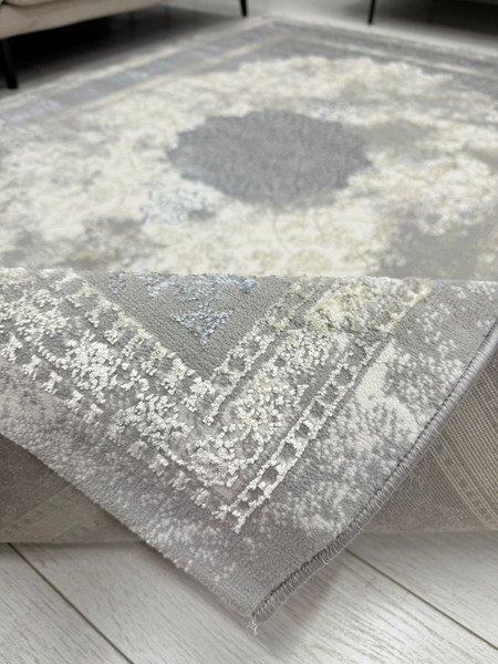 Изображение товара Ковер Radjab Carpet Амальфи Прямоугольник A5000A (3x4, Cream/L.Grey)