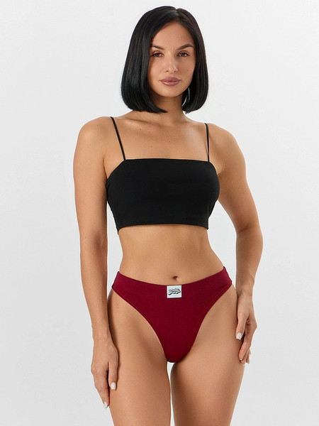 Изображение товара Трусы женские Mark Formelle 412543 (р.98, бордовый/декор)