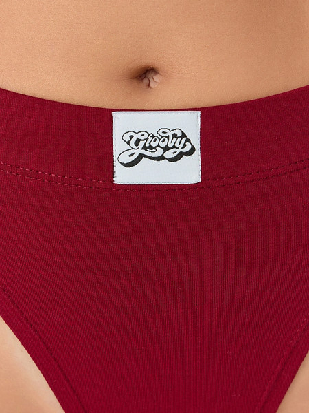 Изображение товара Трусы женские Mark Formelle 412543 (р.98, бордовый/декор)