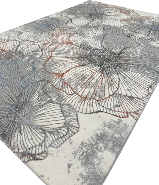 Изображение товара Ковер Radjab Carpet Амальфи Прямоугольник A5777A (2x2.9, Cream/L.Grey)