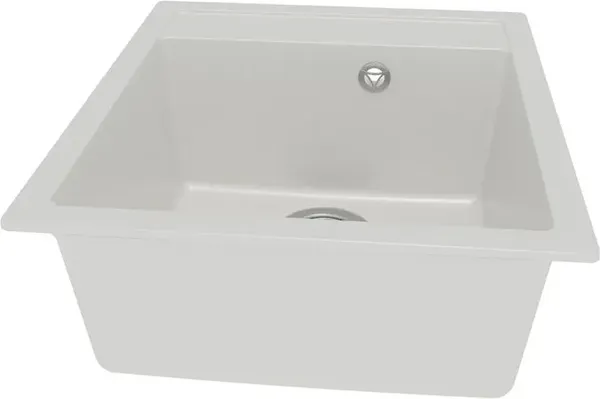 Изображение товара Мойка кухонная Teymi Lori Mini 46х51 / T120129 (белый матовый)