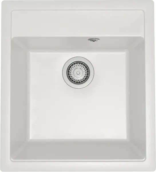 Изображение товара Мойка кухонная Teymi Lori Mini 46х51 / T120129 (белый матовый)