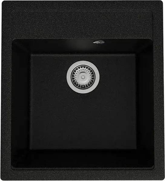 Изображение товара Мойка кухонная Teymi Lori Mini 46х51 / T120128 (черный матовый)