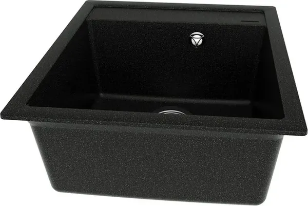 Изображение товара Мойка кухонная Teymi Lori Mini 46х51 / T120128 (черный матовый)