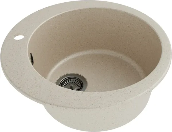 Изображение товара Мойка кухонная Teymi Lori Midi 51х51 / T120127 (бежевый матовый)