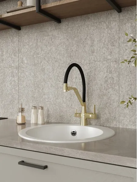 Изображение товара Мойка кухонная Teymi Lori Midi 51х51 / T120125 (белый матовый)