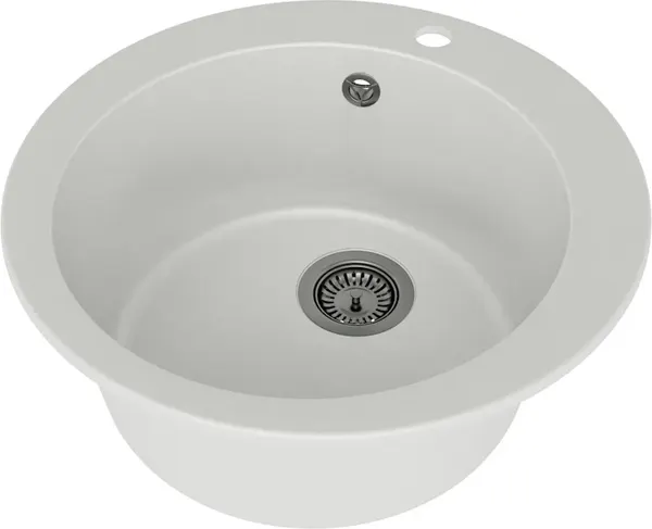 Изображение товара Мойка кухонная Teymi Lori Midi 51х51 / T120125 (белый матовый)