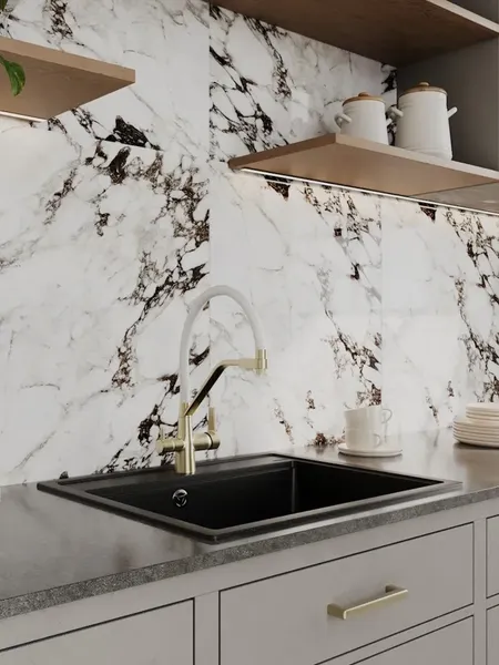 Изображение товара Мойка кухонная Teymi Lori Maxi 60х51 / T120120 (черный матовый)