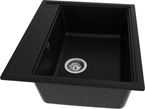 Изображение товара Мойка кухонная Teymi Lori Maxi 60х51 / T120120 (черный матовый)