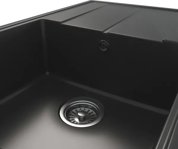 Изображение товара Мойка кухонная Teymi Hanna Smart 74х48 / T120116 (черный матовый)