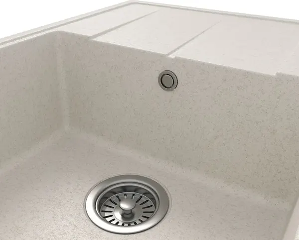 Изображение товара Мойка кухонная Teymi Hanna Smart 62х48 / T120113 (белый матовый)