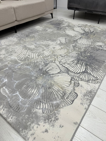 Изображение товара Ковер Radjab Carpet Амальфи Прямоугольник A5777A (2.4x3.4, L.Grey/Cream)