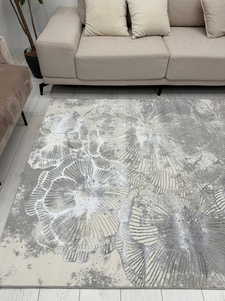 Изображение товара Ковер Radjab Carpet Амальфи Прямоугольник A5777A (2.4x3.4, L.Grey/Cream)