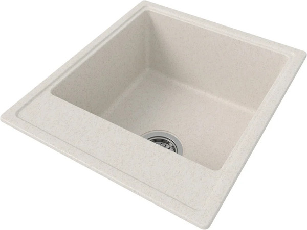 Изображение товара Мойка кухонная Teymi Helmi Smart 42х48 / T120109 (белый матовый)