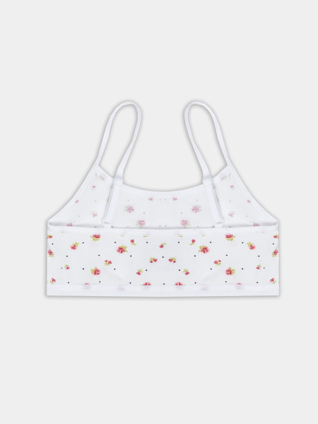 Изображение товара Бюстье для девочек Mark Formelle 517718 (р.140-68, цветочки на белоснежном)