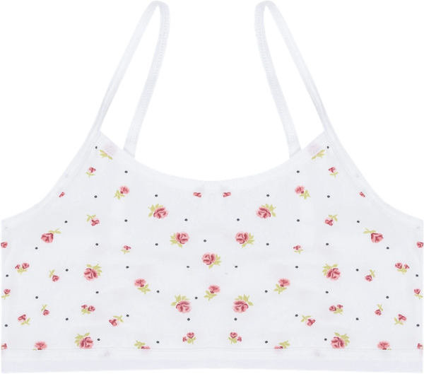 Изображение товара Бюстье для девочек Mark Formelle 517718 (р.140-68, цветочки на белоснежном)