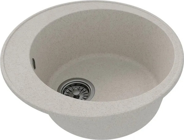 Изображение товара Мойка кухонная Teymi Lina Smart D48 / T120103 (белый матовый)