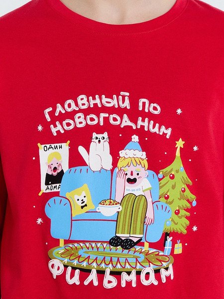 Изображение товара Пижама детская Mark Formelle 563323 (р.98-52-48, красный/красная клетка)