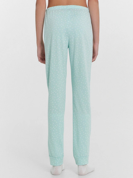 Изображение товара Пижама детская Mark Formelle 567720 (р.158-80, иней/белые снежинки)