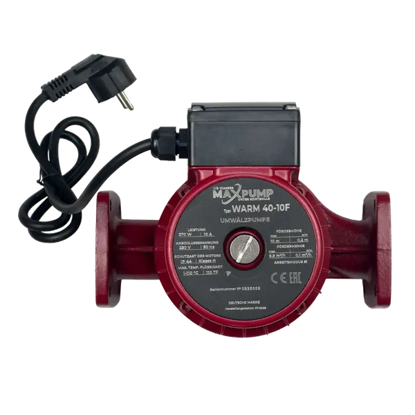 Изображение товара Циркуляционный насос Maxpump Warm 40-10F 230V
