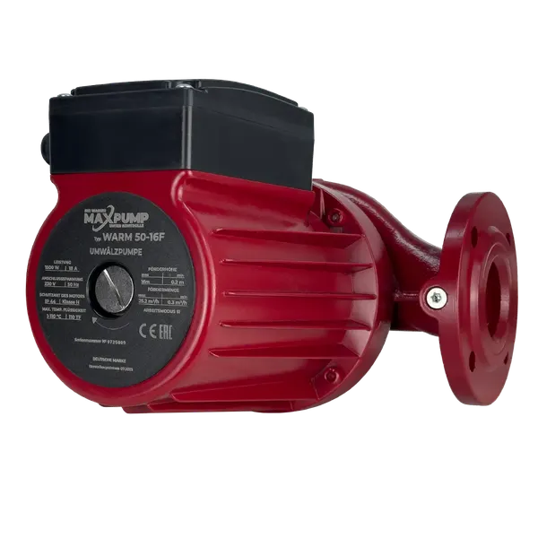 Изображение товара Циркуляционный насос Maxpump Warm 50-16F 230V