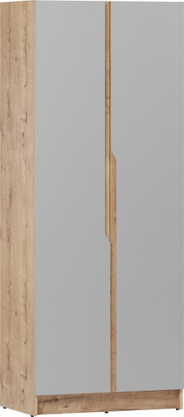 Изображение товара Шкаф Eligard Aura 2D (дуб вотан/дымчатый алмаз)