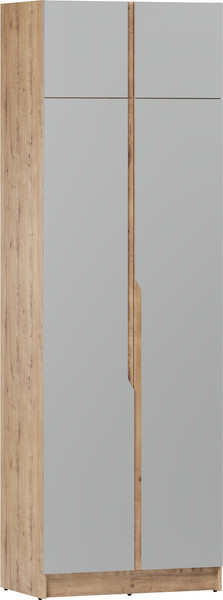 Изображение товара Шкаф Eligard Aura 2Da (дуб вотан/дымчатый алмаз)