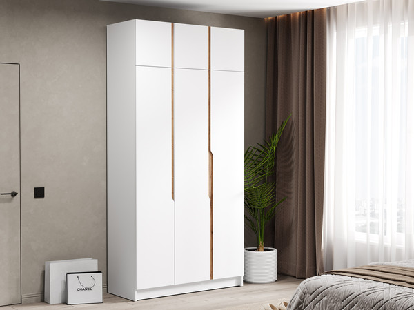 Изображение товара Шкаф Eligard Aura 3Dа (белый)