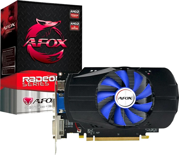 Изображение товара Видеокарта AFOX Radeon R7 350 2GB GDDR5 (AFR7350-2048D5H4-V3)