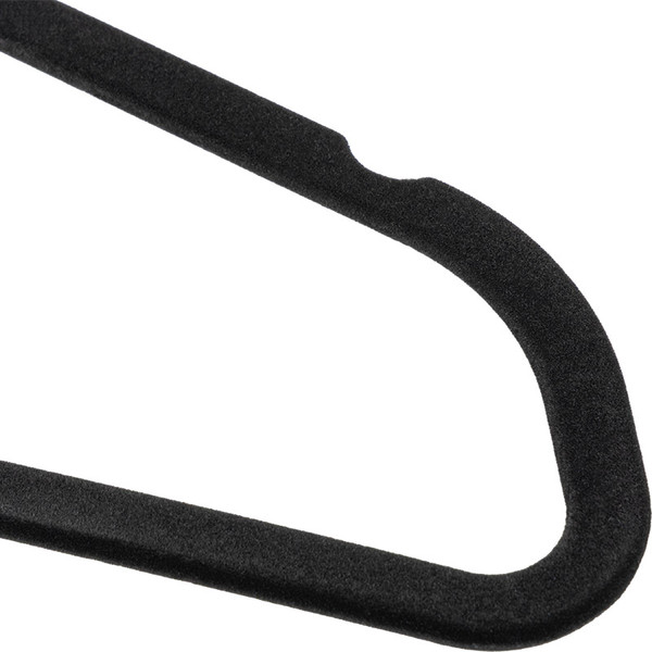 Изображение товара Набор пластиковых вешалок-плечиков Рыжий кот 110878 (5шт, черный)