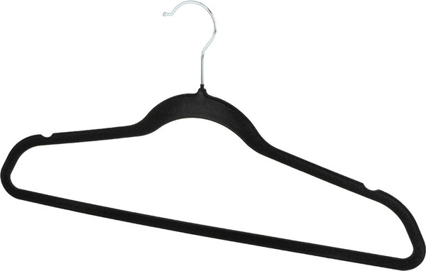 Изображение товара Набор пластиковых вешалок-плечиков Рыжий кот 110878 (5шт, черный)