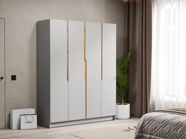 Изображение товара Шкаф Eligard Aura 4D (дымчатый алмаз)