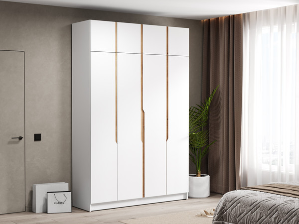 Изображение товара Шкаф Eligard Aura 4Dа (белый)