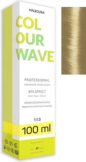 Крем-краска для волос Malecula Colour Wave тон 10.3 (100мл, платиново-золотой блондин) — фото 3