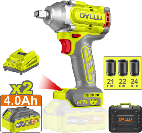 Изображение товара Аккумуляторный гайковерт DYLLU DTCD1B483