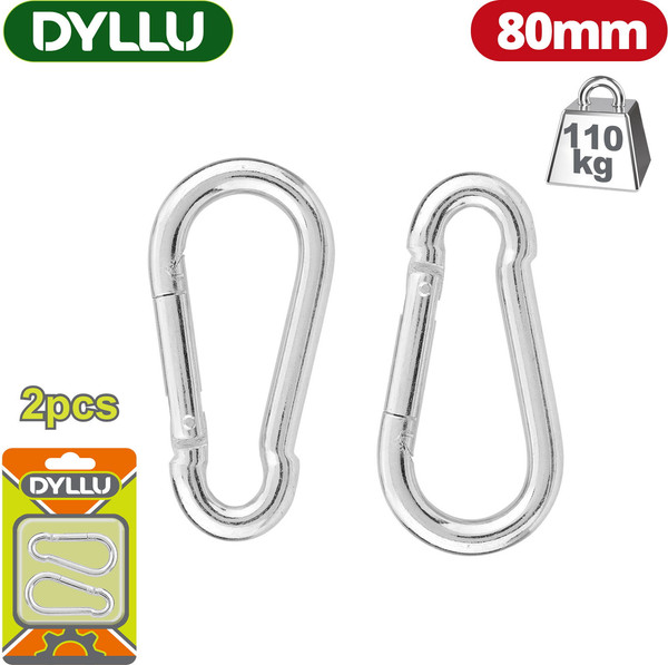 Изображение товара Карабин винтовой DYLLU DTQL2K04 (2шт)