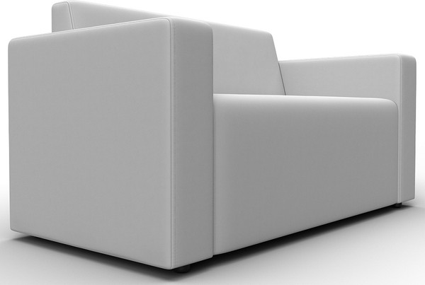 Изображение товара Диван Лига Диванов Лига-093 / 132459 (экокожа белый)