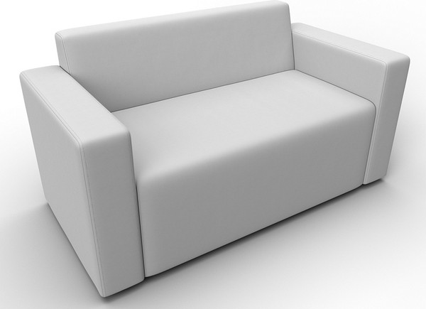 Изображение товара Диван Лига Диванов Лига-093 / 132459 (экокожа белый)