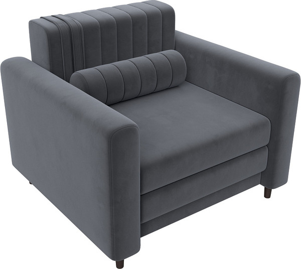 Изображение товара Кресло-кровать Лига Диванов  Лига-070 / 132559 (велюр Seven 17 серый)