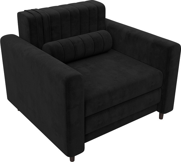 Изображение товара Кресло-кровать Лига Диванов Лига-070 / 132561 (велюр Seven 35 черный)