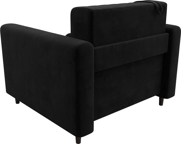 Изображение товара Кресло-кровать Лига Диванов Лига-070 / 132561 (велюр Seven 35 черный)