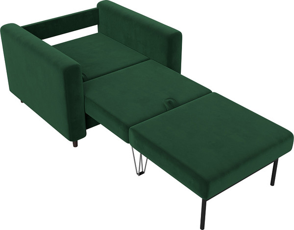 Изображение товара Кресло-кровать Лига Диванов Лига-070 / 132558 (велюр Seven 626 зеленый)