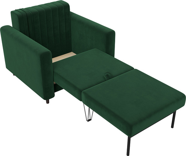 Изображение товара Кресло-кровать Лига Диванов Лига-070 / 132558 (велюр Seven 626 зеленый)